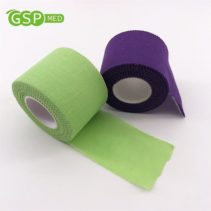 100% Cotton Tape Multi-color Waterproof Athletic Tape For Sports