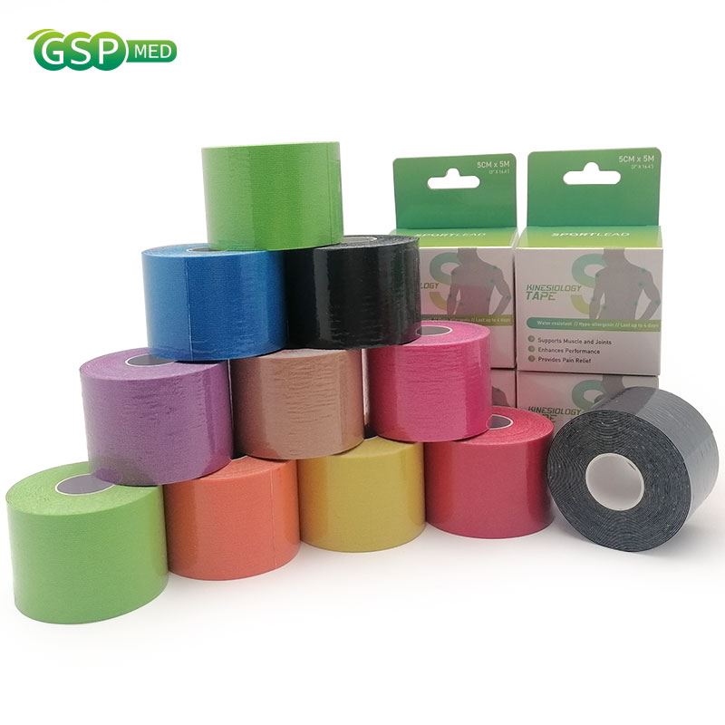 GSPMED Neues Baumwoll-Kinesiologie-Tape für Sportlead